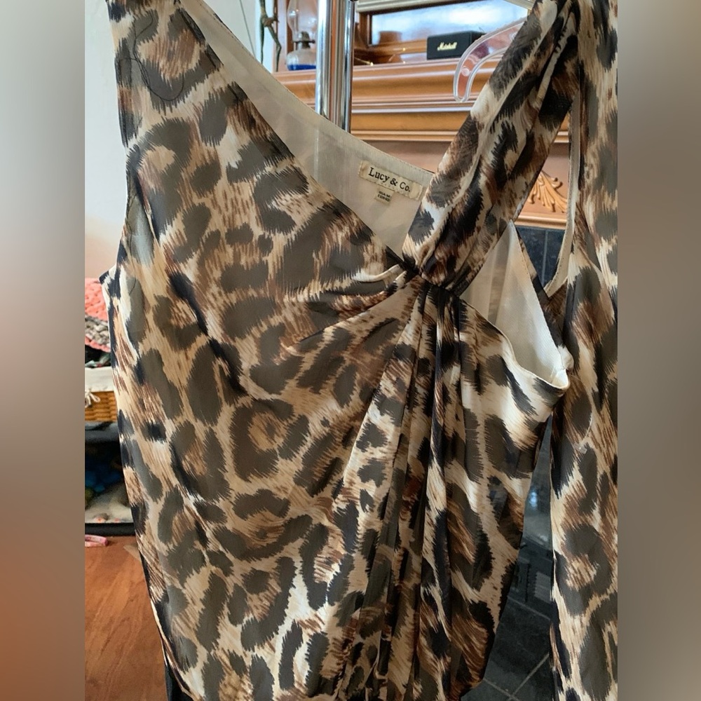 Leopard Print Top
